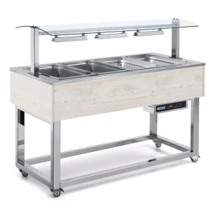 Voordeelprijs Afinox Buffet - Gastrobuffetten - +30°C / +90°C - ES-RED 3/1 GN