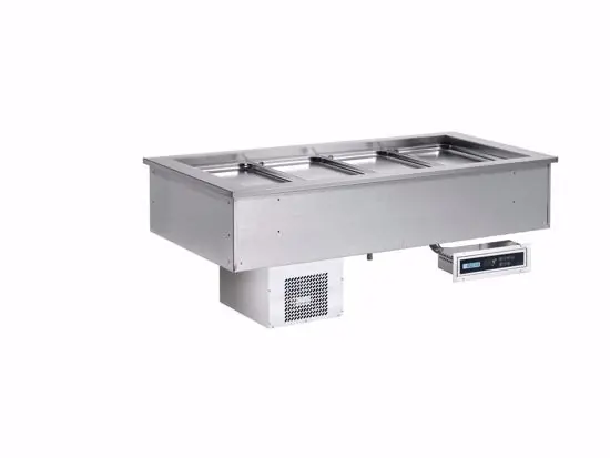 Afinox Buffet - Drop In 4/1 GN - +4°C / +8°C - SL-GREEN Plus 4/1 GN Gratis Retour