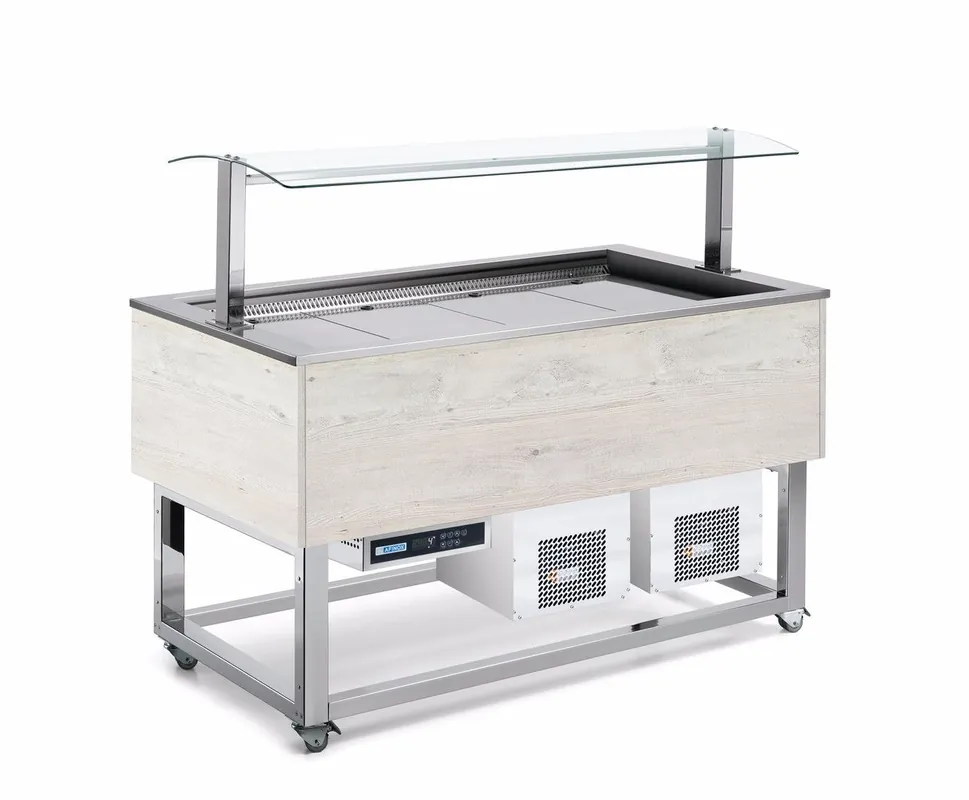 Uitverkoop Afinox Buffet - Gastrobuffetten - +4°C / +8°C - ES-BUE 6/1 GN