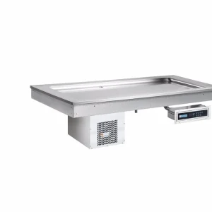 Hete Deal Afinox Buffet - Drop in - +4°C / +8°C - SL-LIME Plus 4/1 GN