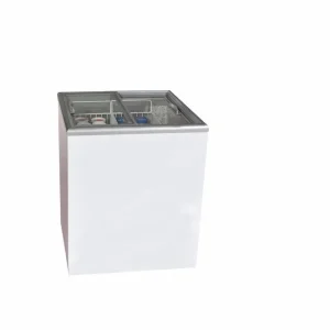 Elcold Vrieskist - Glazen Schuifdeksel - Vlak - 2 Manden - 163L - -16°C/-23°C - NOVA 22 Goedkoop