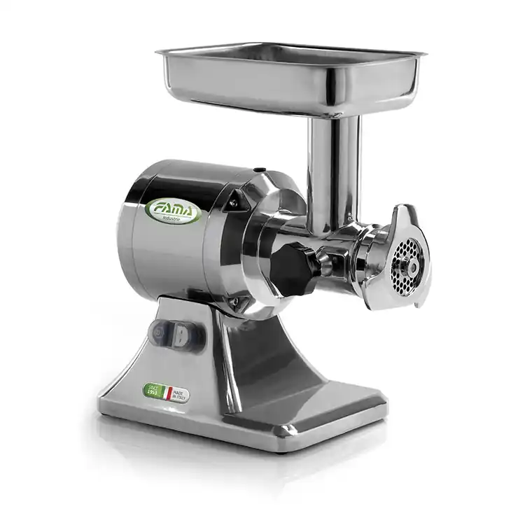 Fama vleesmolen TS12 - 1HP / 200 rpm - 370x220x(H)440mm - 400V Op = Op