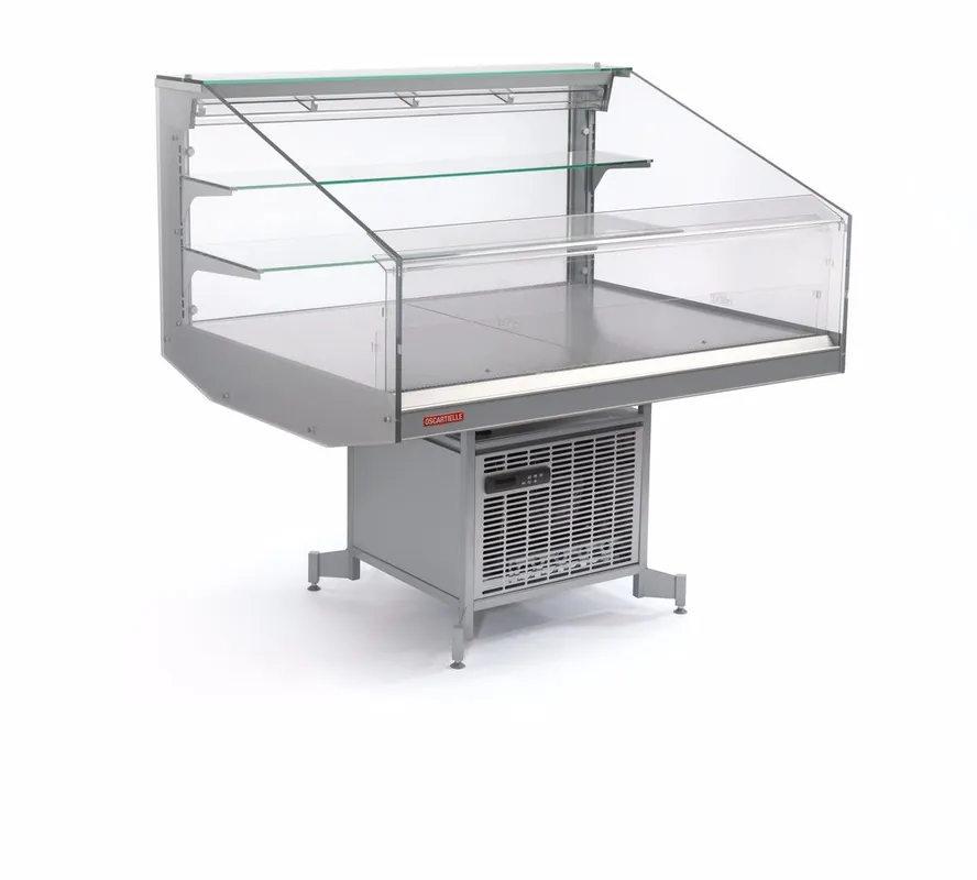 Oscartielle Koeltoonbank - Stekkerklaar - 0°C / + 2°C - IDRA 100 H130 Snelle Levering