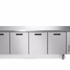 Gecertificeerd Afinox Werkbank - KoelWerkbank - Stekkerklaar - met werkblad - -2°C / +7°C - FRESH 4 TN I/A