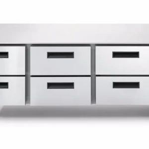 Op = Op Afinox Werkbank - Fastfood - -2°C / +7°C - LINEARSNACK703TN/S 2C