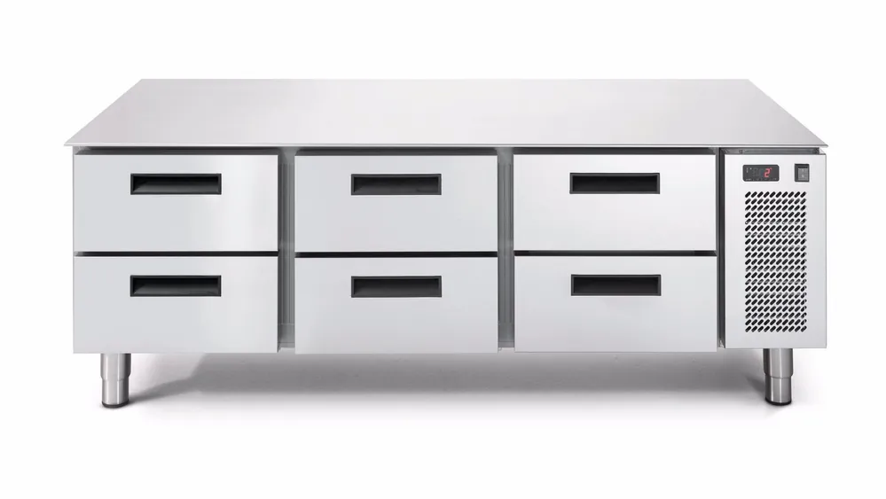 Op = Op Afinox Werkbank - Fastfood - -2°C / +7°C - LINEARSNACK703TN/S 2C