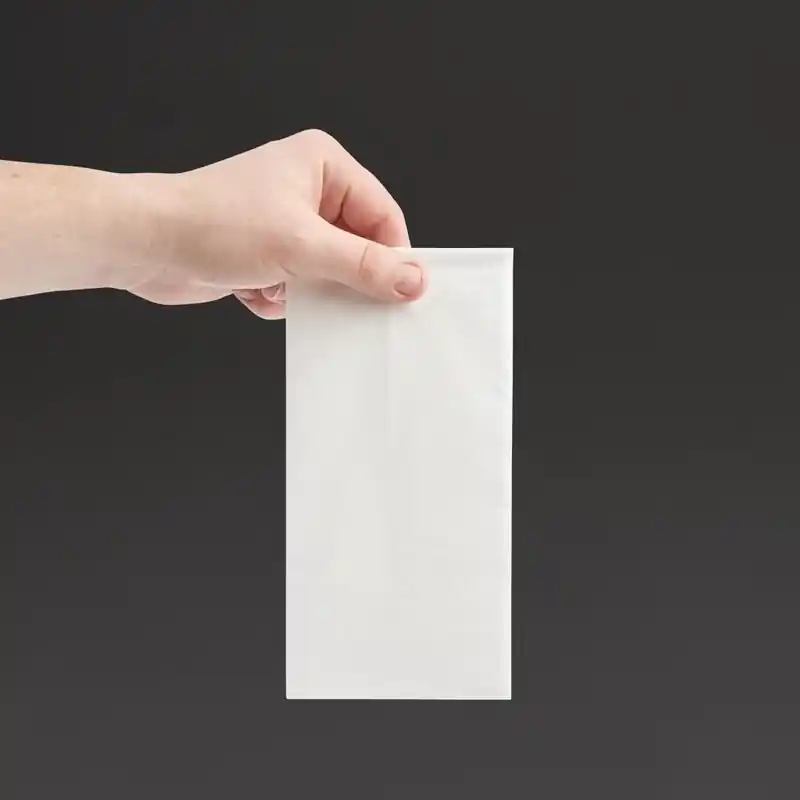 Tijdelijk Beschikbaar Fiesta dinerservetten 1/8 vouw wit 400mm - 2000 stuks