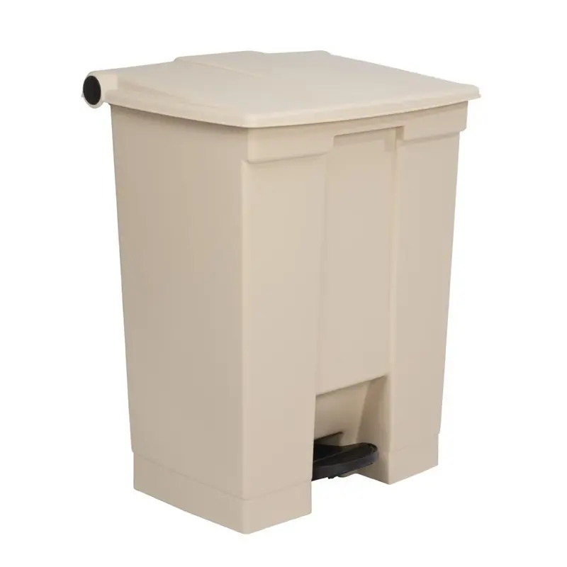Rubbermaid Pedaalemmer Beige - 68 Liter Betrouwbaar