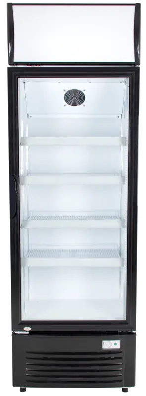 Gecertificeerd Display koelkast zwart - Inclusief display - 300 liter