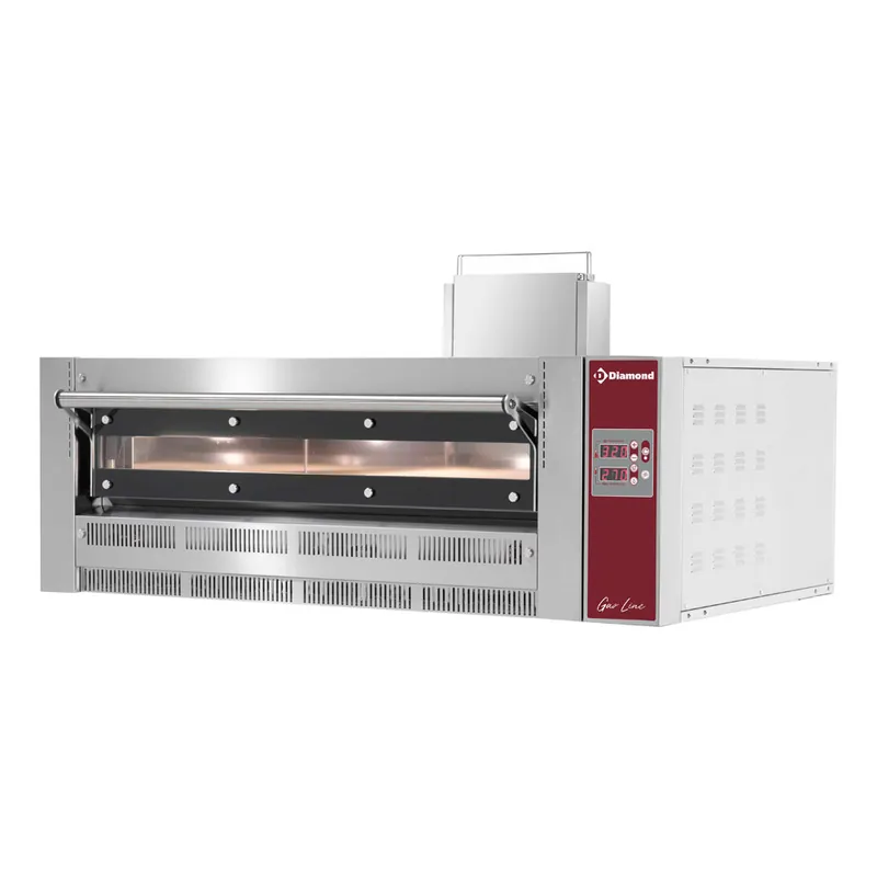 Flitsaanbieding Gas Pizzaoven, 6x Ø350mm pizza's