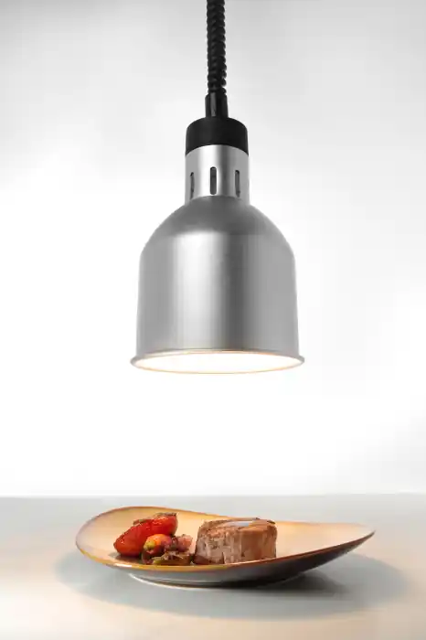 Exclusieve Aanbieding Aluminium warmtelamp - Zilver - Verstelbaar