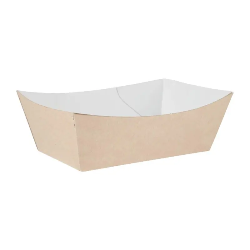Favoriet Composteerbare Kraft Voedselbakjes 220(B)x115mm(L) - 250 Stuks