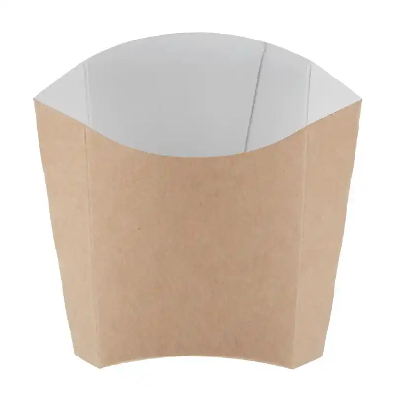 Lage Prijs Composteerbare Frietbakjes - 81x49x(H)125mm - 1000 Stuks