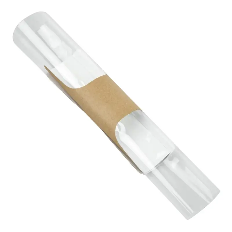 Recycelbare Baguette-Verpakkingen - Kraftpapier en Kunststof - 500 Stuks Aanbieding