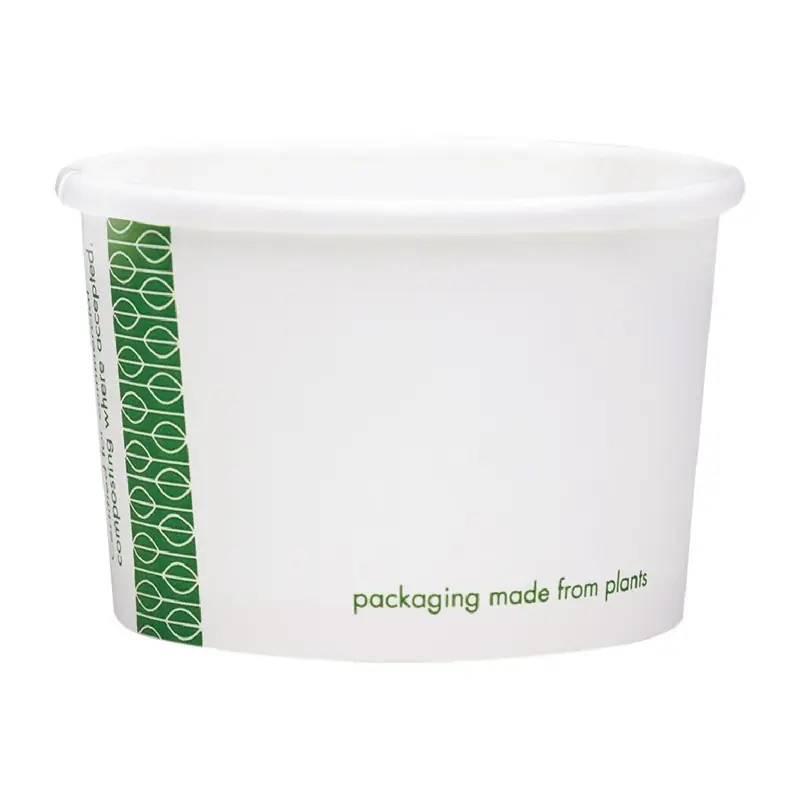 Hete Deal Vegware composteerbare bakjes voor warm voedsel 110ml (1000 stuks)
