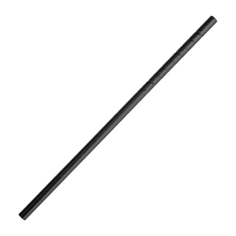 Fiesta Compostable composteerbare papieren buigrietjes zwart (250 stuks) Flitsaanbieding