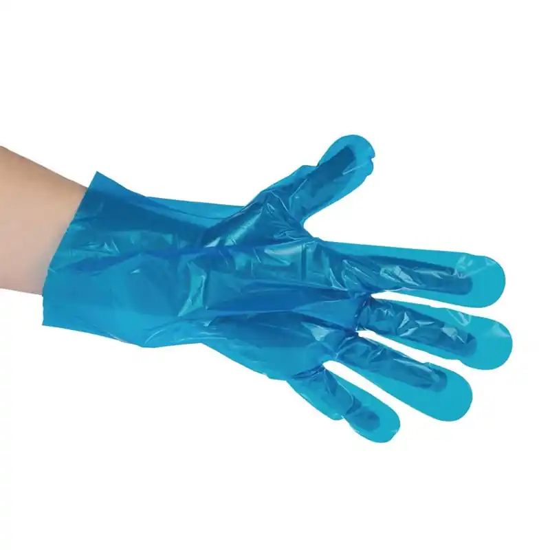Vegware composteerbare handschoenen voor voedselbereiding blauw - medium Nu Kopen