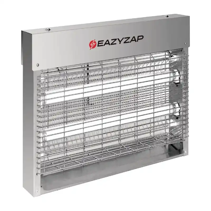 Eazyzap LED insectenverdelger 8W geborsteld RVS Lage Kosten