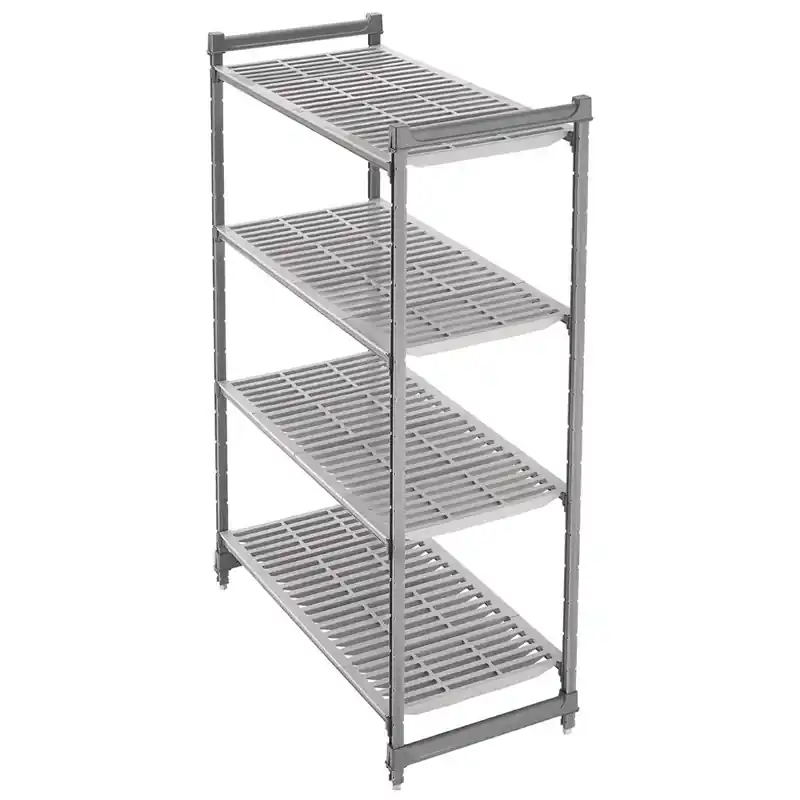 Cambro stelling 183cm hoog 4 schappen - 46cm diep - 137,5cm breed Nieuw