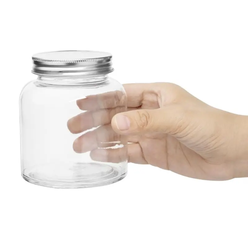 Voordeelprijs Vogue glazen voorraadpot met schroefdeksel 330ml (6 stuks)