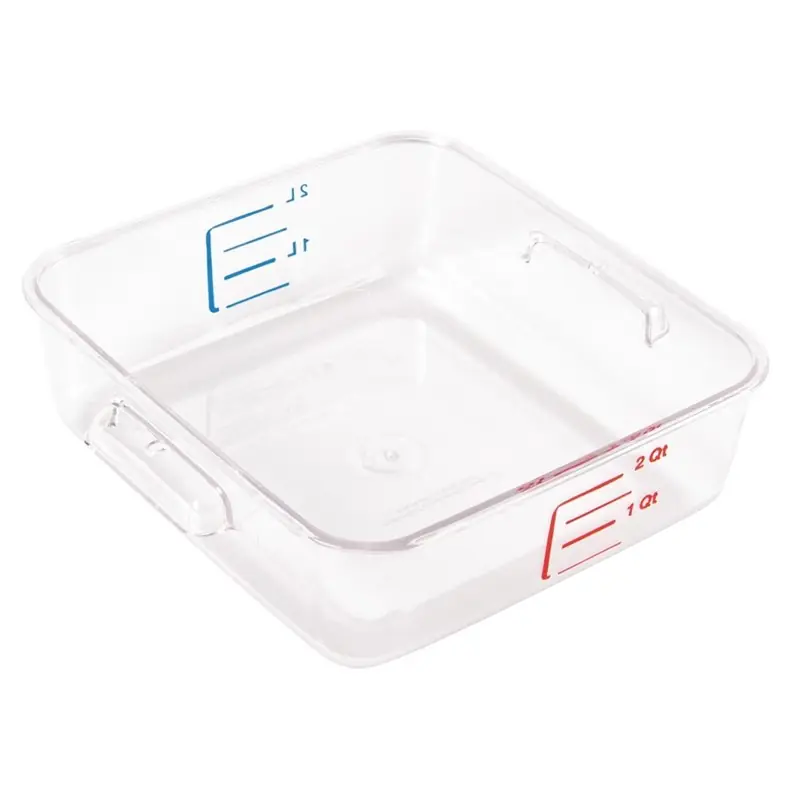 Betaalbaar Rubbermaid polycarbonaat voedseldoos 2L
