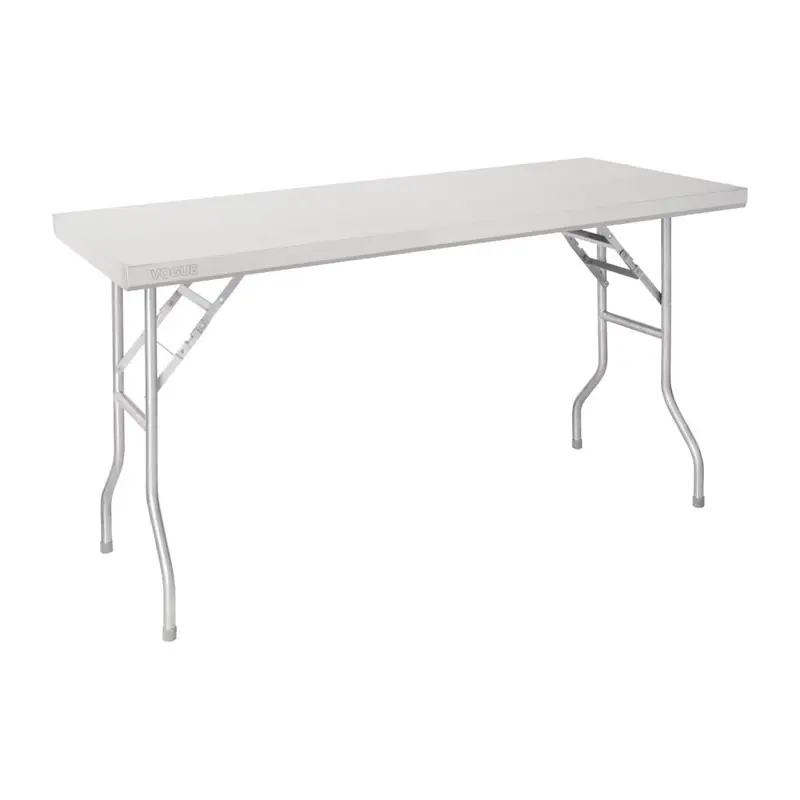 Vogue RVS inklapbare werktafel 1220x610x780mm Superprijs