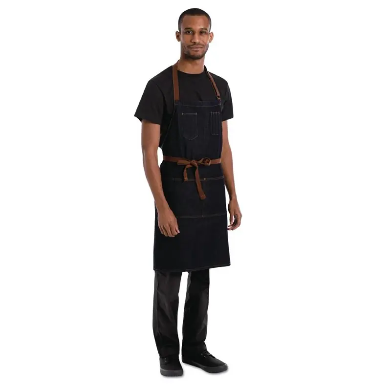 Chef Works Urban Memphis kort schort indigo Gereduceerde Prijs