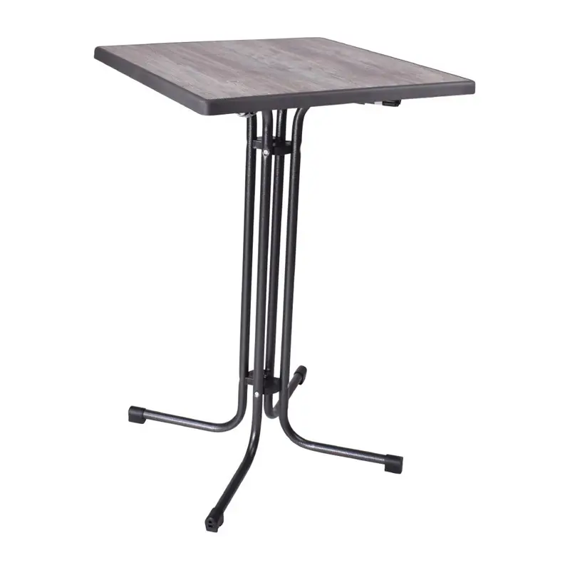 Limburg Vintage opklapbare statafel vierkant 70cm Direct Beschikbaar