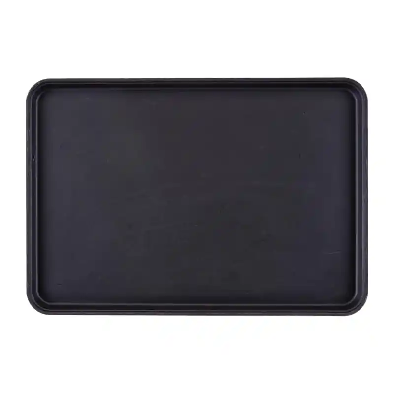 Cambro Camtread glasvezel anti-slip dienblad zwart 45x65cm Beperkte Voorraad