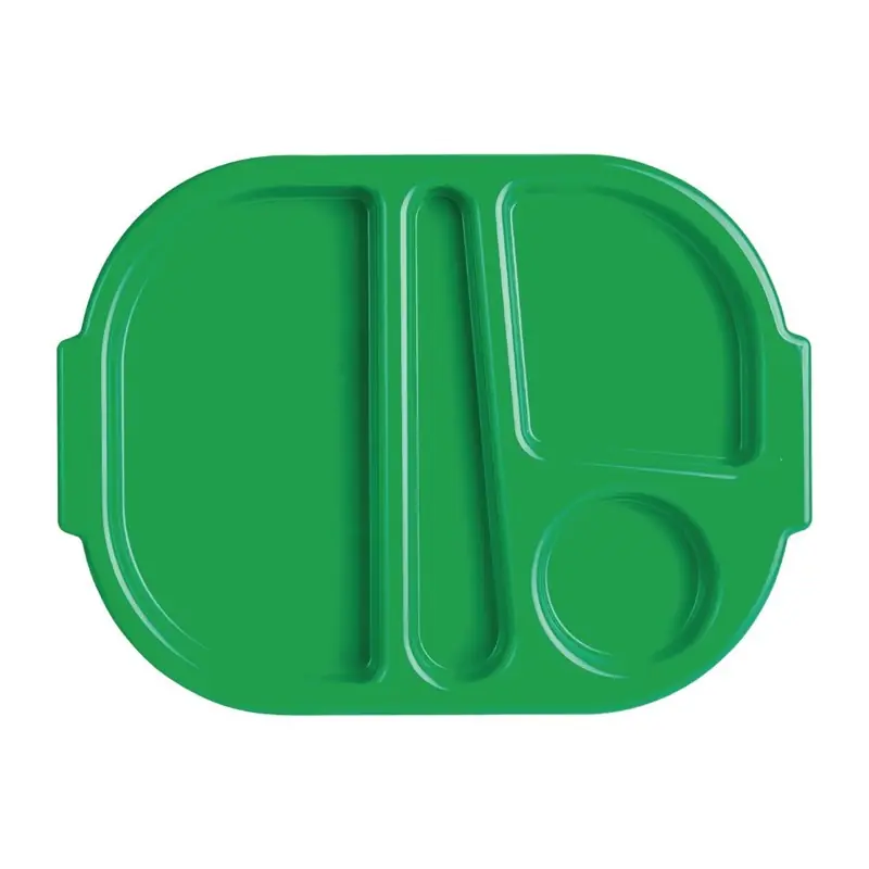 Shop Nu Olympia Kristallon dienbladen met vakken 32,2x23,6cm groen