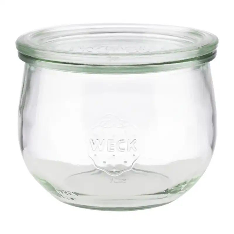APS weckpotten met deksel 580ml - 6 stuks Premium