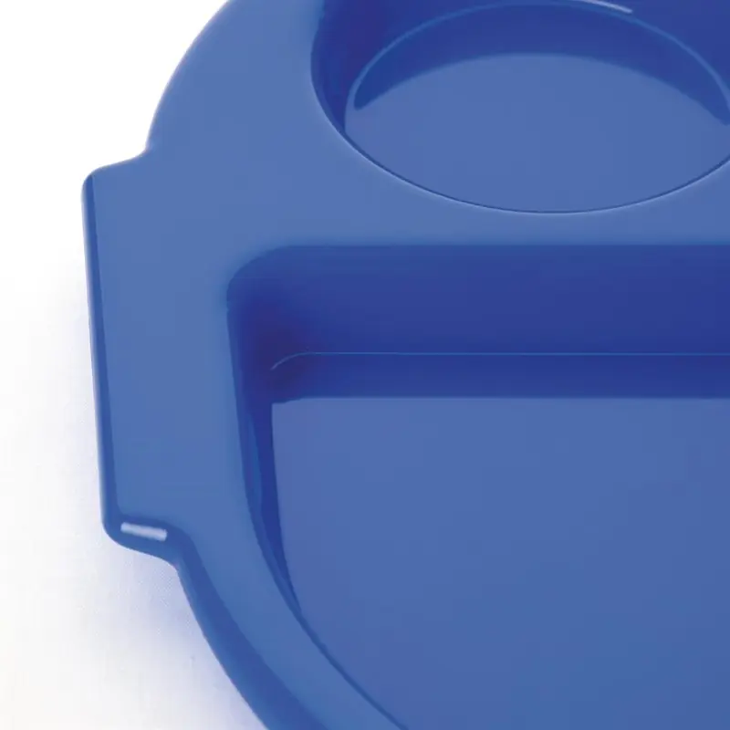 Olympia Kristallon dienbladen met vakken 37,5x27,8cm blauw Hete Deal