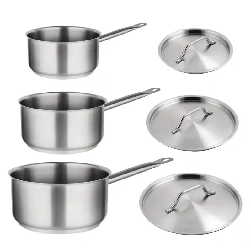 Vogue 3-delige RVS steelpannen set Populair