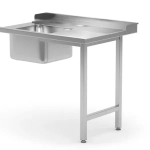 Laadtafel met spoelbak voor vaatwasser - Rechts Weekendaanbieding