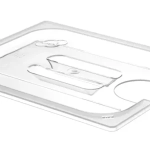 Gratis Retour Deksel voor GN containers met sous vide stick uitsparing - GN 1/2.
