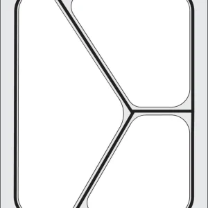 Korting Traysealer matrix: Droogelige container 227x178 mm
