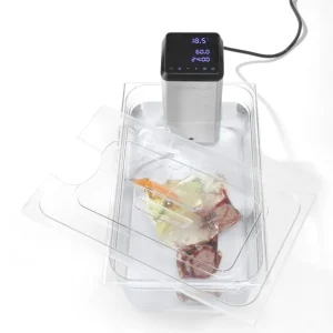 Bestel Nu Deksel voor GN-verpakkingen met sous vide-stickuitsparing - GN 1/1 "
