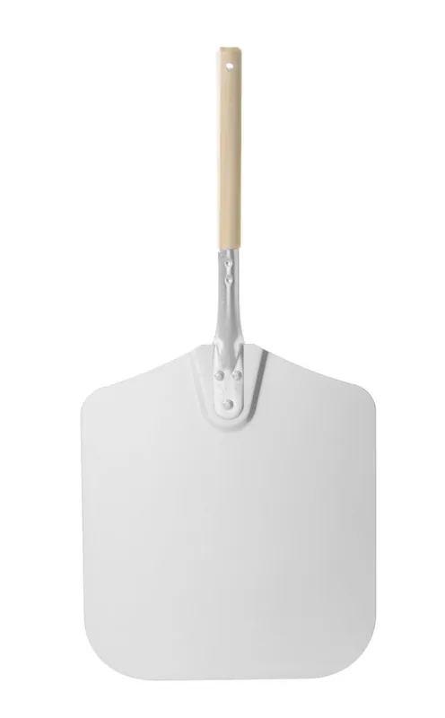 Pizzaschep vierkant met kort handvat - 660x305mm Lage Kosten