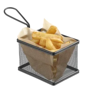 Frituurmandje miniaturen - 255x135x(h)45mm Favoriet