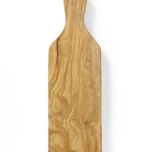 Goedkoop Serveerplank, olijfhout, rechthoekig, met handvat - 350x120x(h)18mm