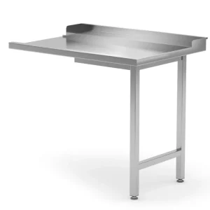 Uitlaadtafel voor vaatwassers - rechterzijde - 1000x700x(h)850mm Gratis Retour