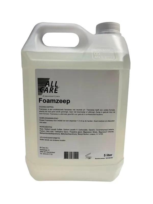Foamzeep 5 liter can Bestel Nu