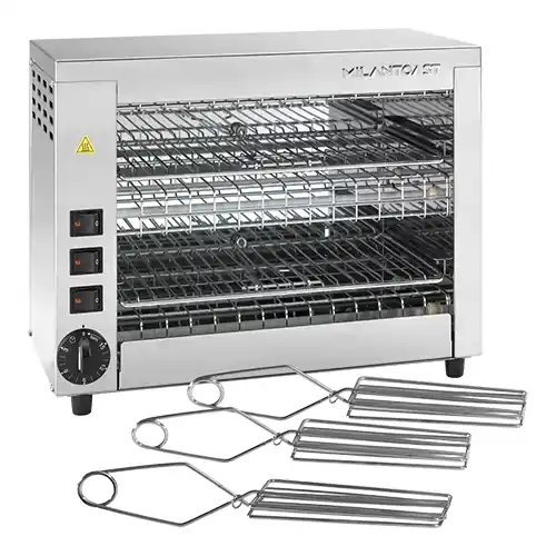 Milantoastt Tosti Apparaat - 2700W - 430x230x(H)350mm Weekendaanbieding