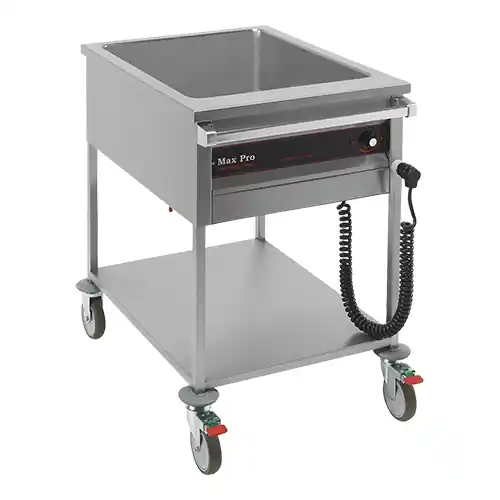 Populair Bain Marie Wagen - 2.1 kW - 600x850x(H)900mm
