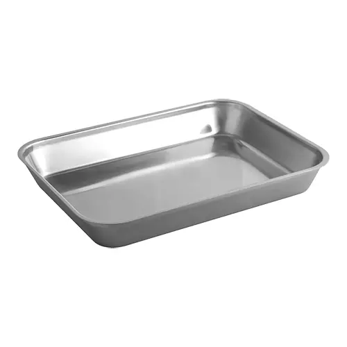 Speciale Aanbieding RVS vleesbak 41x31x(h)5,5cm