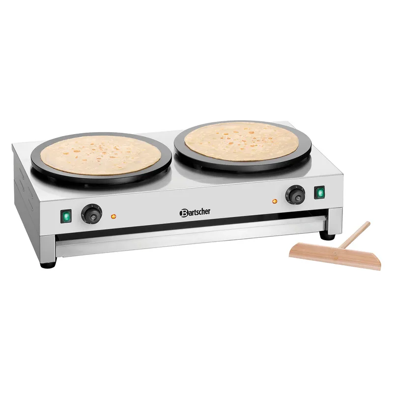 Crêpemaker 2CP400 - Ø400mm - 6kW Alleen Vandaag