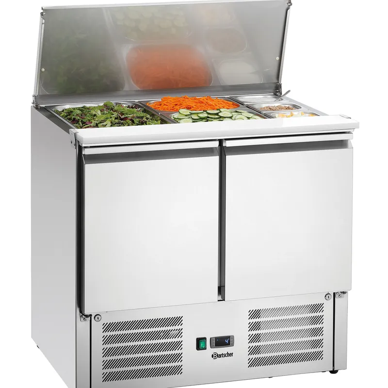 Saladette 900T2 - 910x700x(h)887mm Dagaanbieding