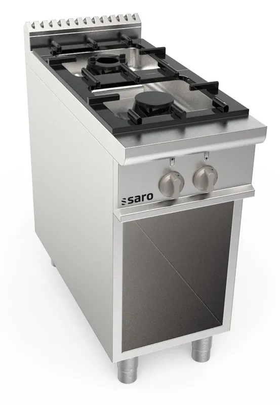 SARO Gasfornuis open onderbouw 2 pits LQ - LQ / CUG2BA Voordeelprijs