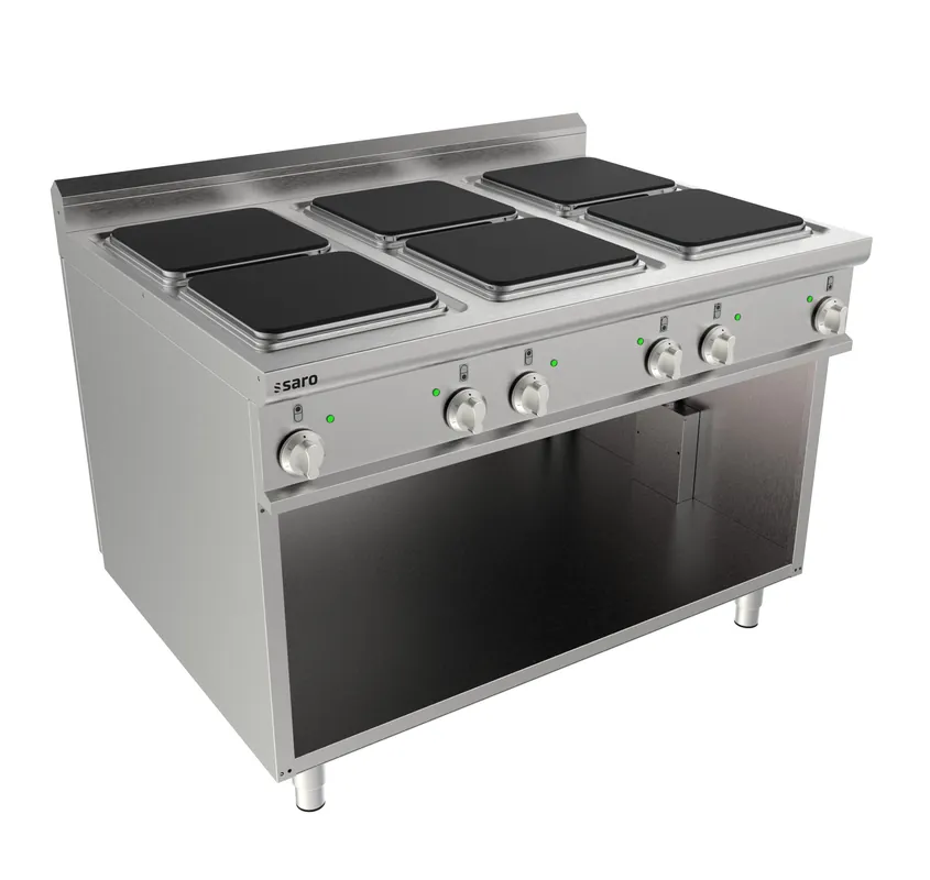 SARO Elektrisch fornuis open onderbouw, LQ / CQE6BA Aanbieding