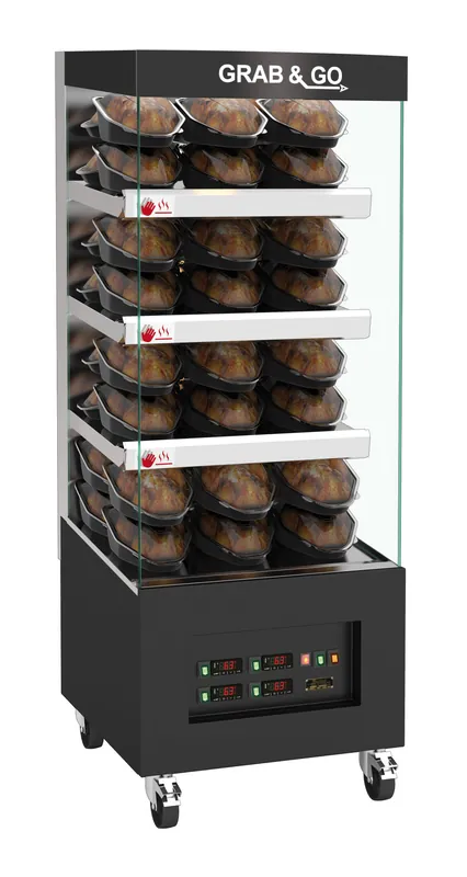 SARO zelfbedieningsdisplay, 4 schappen, 6MCV4LS.1 Hete Deal